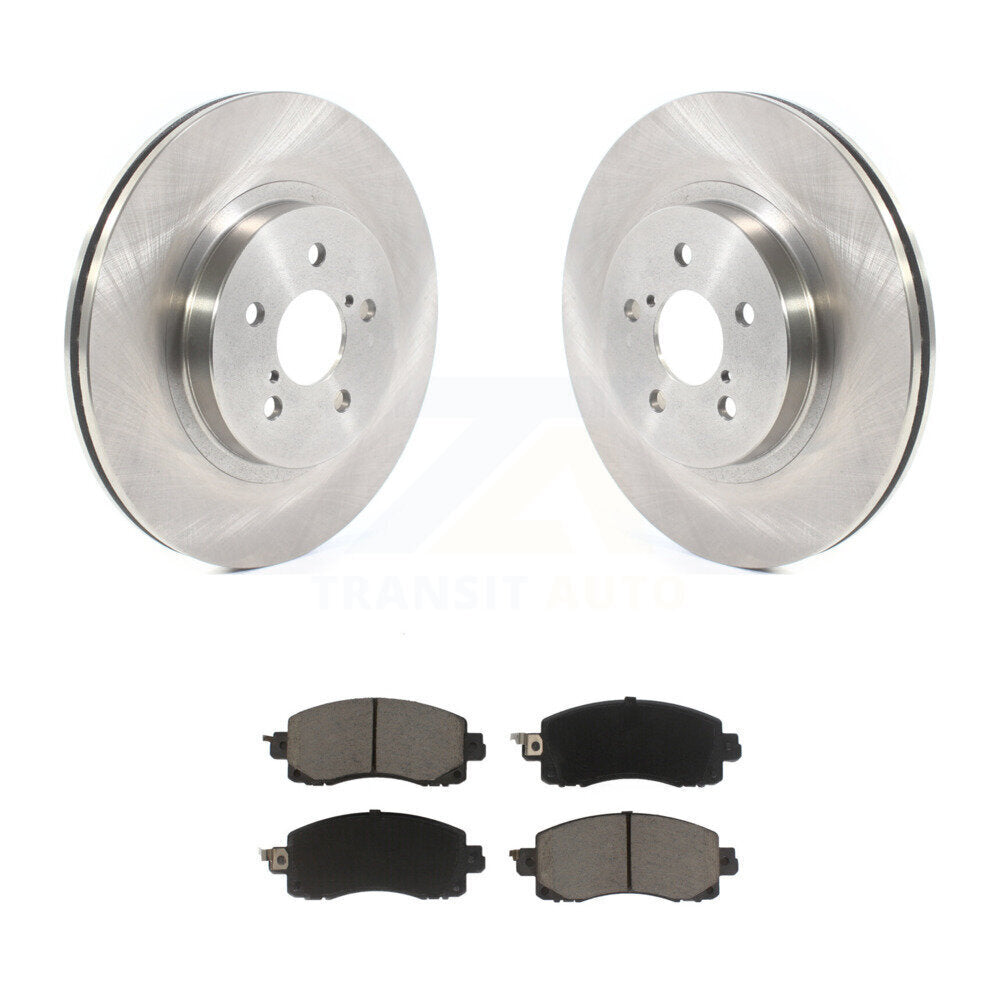 Front Disc Brake Rotors And Ceramic Pads Kit For Subaru Crosstrek Impreza