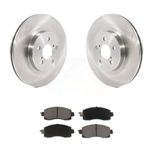 Charger l&#39;image dans la galerie, Front Disc Brake Rotors And Ceramic Pads Kit For Subaru Crosstrek Impreza