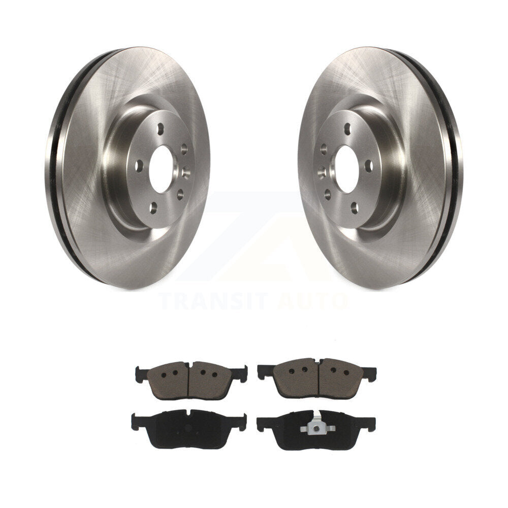 Front Brake Rotors & Ceramic Pad Kit For Land Rover Discovery Sport Range Evoque