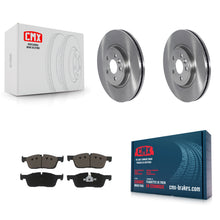 Load image into Gallery viewer, Front Disc Brake Rotors Ceramic Pad Kit For Jaguar F-Pace Land Rover Range Velar