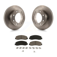 Load image into Gallery viewer, Front Disc Brake Rotors And Ceramic Pads Kit For Ford F-350 Super Duty F-450