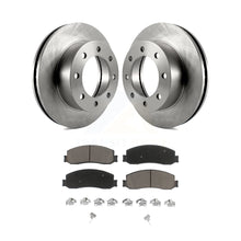 Load image into Gallery viewer, Front Disc Brake Rotors And Ceramic Pads Kit For Ford F-250 Super Duty F-350 4WD