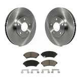 Front Brake Rotors & Ceramic Pad Kit For Chevrolet Buick Impala LeSabre Cadillac