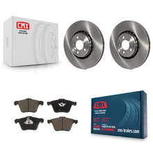 Charger l'image dans la galerie, Front Brake Rotor Ceramic Pad Kit For 03-14 Volvo XC90 With 336mm Diameter