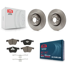Charger l'image dans la galerie, Front Brake Rotor Ceramic Pad Kit For 03-14 Volvo XC90 With 316mm Diameter