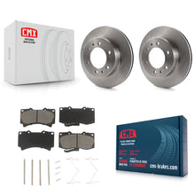 Load image into Gallery viewer, Front Disc Brake Rotors And Ceramic Pads Kit For Hummer H3 H3T