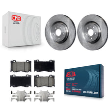 Load image into Gallery viewer, Front Brake Rotor Ceramic Pad Kit For INFINITI G37 Q50 Nissan 370Z Q60 M37 Q70 Z