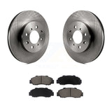 [Front] 1992-1993 Acura Integra GS-R Premium OE Brake Rotors & Ceramic Pads Kit For Max Braking