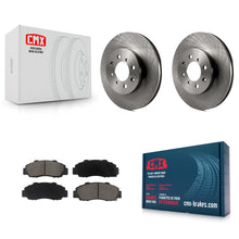 Load image into Gallery viewer, [Front] 1992-1993 Acura Integra GS-R Premium OE Brake Rotors &amp; Ceramic Pads Kit For Max Braking