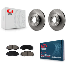 [Front] 1992-1993 Acura Integra GS-R Premium OE Brake Rotors & Ceramic Pads Kit For Max Braking