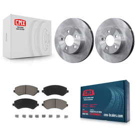 [Front] 2002-2007 Jeep Liberty Premium OE Brake Rotors & Ceramic Pads Kit For Max Braking
