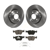 [Front] 2004-2010 BMW X3 Premium OE Brake Rotors & Ceramic Pads Kit For Max Braking