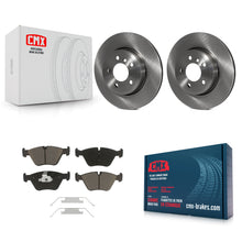 Charger l'image dans la galerie, [Front] 2004-2010 BMW X3 Premium OE Brake Rotors &amp; Ceramic Pads Kit For Max Braking