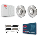 Front Disc Brake Rotors And Ceramic Pads Kit For Volkswagen Atlas Cross Sport