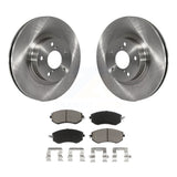 Front Disc Brake Rotors And Ceramic Pads Kit For Subaru Impreza Scion FR-S BRZ