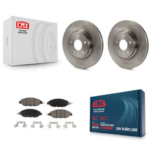 Charger l'image dans la galerie, Front Brake Rotor And Ceramic Pad Kit For Nissan Pathfinder Murano INFINITI QX60