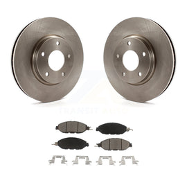 [Front] 2016 Nissan Pathfinder From 11 15 Premium OE Brake Rotors & Ceramic Pads Kit For Max Braking