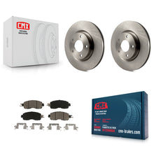 Charger l'image dans la galerie, Front Disc Brake Rotors And Ceramic Pads Kit For Nissan Altima
