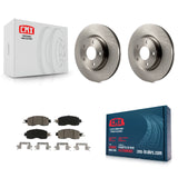 Front Disc Brake Rotors And Ceramic Pads Kit For Nissan Altima
