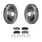 Front Disc Brake Rotors And Ceramic Pads Kit For Nissan Altima