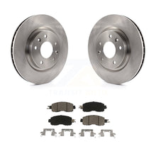 Charger l&#39;image dans la galerie, Front Disc Brake Rotors And Ceramic Pads Kit For Nissan LEAF