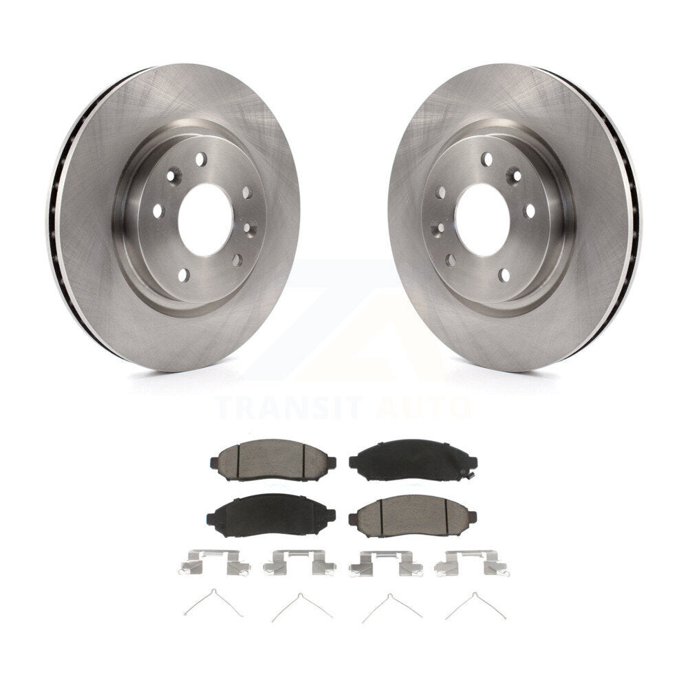 Front Brake Rotor Ceramic Pad Kit For Nissan LEAF Vehicles Manufactured In Japan