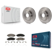 Charger l'image dans la galerie, Front Brake Rotor Ceramic Pad Kit For Nissan LEAF Vehicles Manufactured In Japan