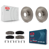 Front Brake Rotor Ceramic Pad Kit For Hyundai Santa Fe With 294mm Diameter