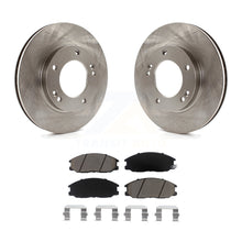 Load image into Gallery viewer, Front Disc Brake Rotors And Ceramic Pads Kit For 2003-2006 Kia Sorento