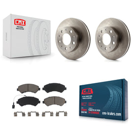 Front Disc Brake Rotors And Ceramic Pads Kit For Ram ProMaster 1500 2500 3500