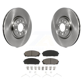 Front Disc Brake Rotors And Ceramic Pads Kit For Jeep Cherokee