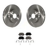 Front Brake Rotor & Ceramic Pad Kit For 1998-2002 Toyota Corolla Chevrolet Prizm