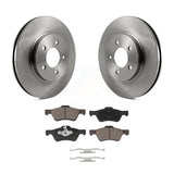 Front Brake Rotors Ceramic Pad Kit For Ford Escape Mercury Mariner Mazda Tribute