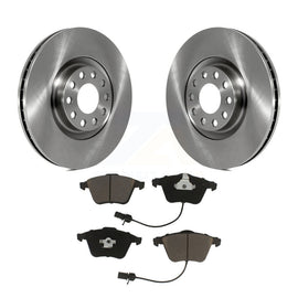 Front Disc Brake Rotors And Ceramic Pads Kit For Audi A4 Quattro
