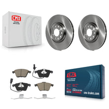 Load image into Gallery viewer, Front Disc Brake Rotors And Ceramic Pads Kit For Audi A4 Quattro
