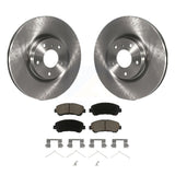 Front Disc Brake Rotors And Ceramic Pads Kit For Nissan Maxima