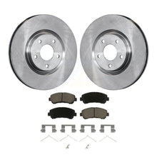 Charger l&#39;image dans la galerie, Front Disc Brake Rotors And Ceramic Pads Kit For Nissan Sentra Juke