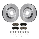 Front Disc Brake Rotors And Ceramic Pads Kit For Nissan Sentra Juke