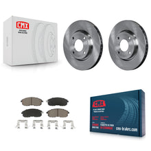 Load image into Gallery viewer, Front Disc Brake Rotors And Ceramic Pads Kit For Nissan Sentra Versa Cube