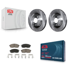 Load image into Gallery viewer, [Front] 2007-2012 Nissan Sentra SE-R Premium OE Brake Rotors &amp; Ceramic Pads Kit For Max Braking