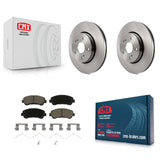 [Front] 2010-2013 Suzuki Kizashi Premium OE Brake Rotors & Ceramic Pads Kit For Max Braking