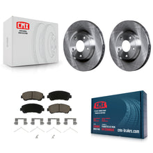 Load image into Gallery viewer, Front Disc Brake Rotors And Ceramic Pads Kit For Nissan Rogue Select