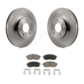 Front Disc Brake Rotor And Ceramic Pad Kit For Nissan Altima Maxima INFINITI I35