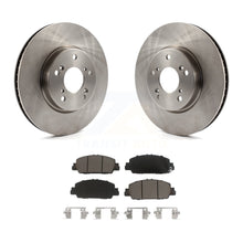 Charger l&#39;image dans la galerie, Front Disc Brake Rotors And Ceramic Pads Kit For Honda Accord