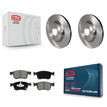 Load image into Gallery viewer, Front Disc Brake Rotors And Ceramic Pad Kit For Honda Civic Accord Acura Integra
