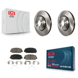 Front Disc Brake Rotors And Ceramic Pads Kit For Honda Civic Accord Acura ILX