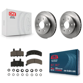 Front Brake Rotor & Ceramic Pad Kit For Chevrolet K1500 GMC Tahoe K2500 Suburban