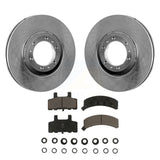 Front Disc Brake Rotor Ceramic Pad Kit For Cadillac DeVille Fleetwood 60 Special