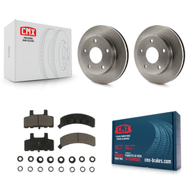 [Front] 1994-1999 Dodge Ram 1500 4WD Premium OE Brake Rotors & Ceramic Pads Kit For Max Braking