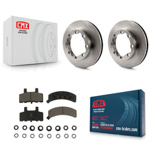 Load image into Gallery viewer, Front Disc Brake Rotors &amp; Ceramic Pad Kit For K1500 Suburban GMC Chevrolet K2500